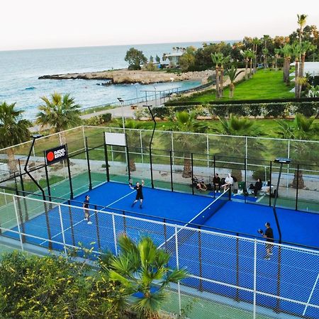 Lucile - Coralli Beachfront Apartment Paralímni Eksteriør bilde