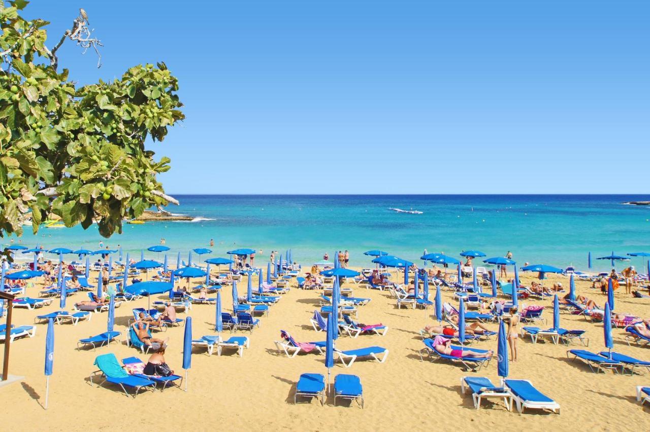 Lucile - Coralli Beachfront Apartment Paralímni Eksteriør bilde